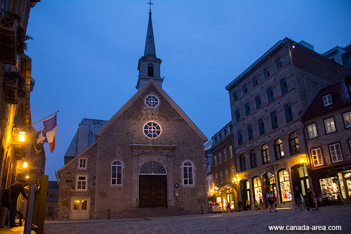 Notre Dame в Quebec City