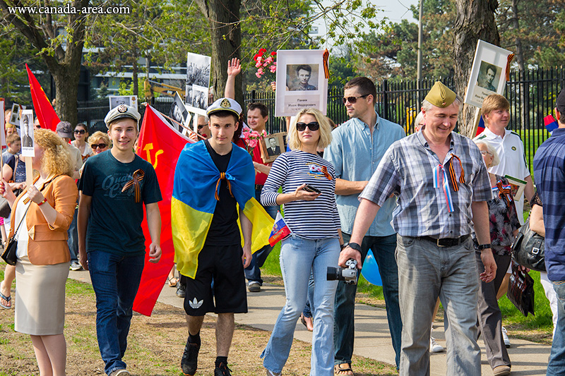 Бессмертный полк, Торонто 2015