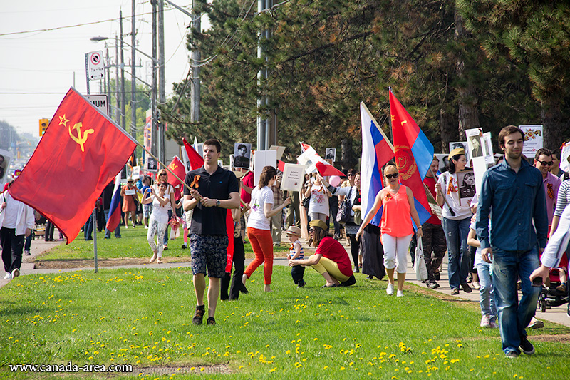 Бессмертный полк, Торонто 2015