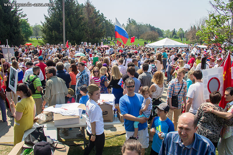 Бессмертный полк, Торонто 2015