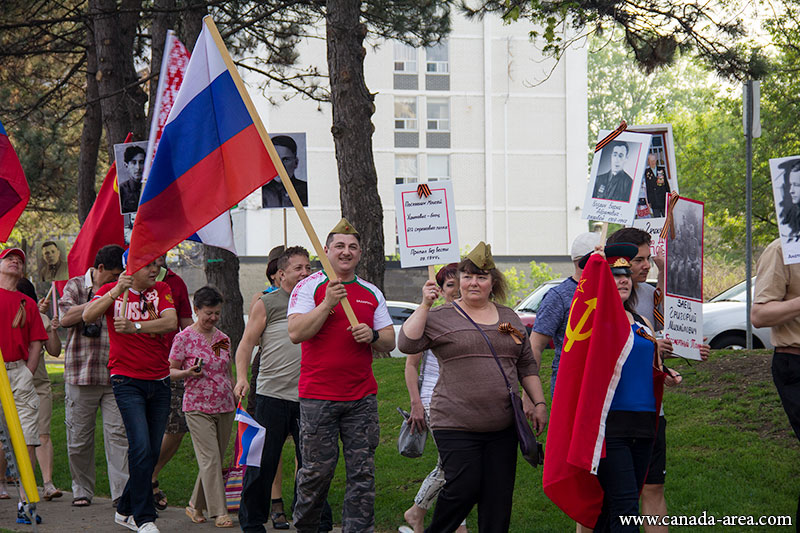 Бессмертный полк, Торонто 2015