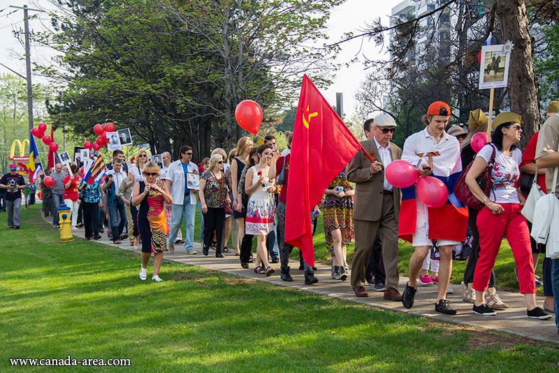 Бессмертный полк, Торонто 2015